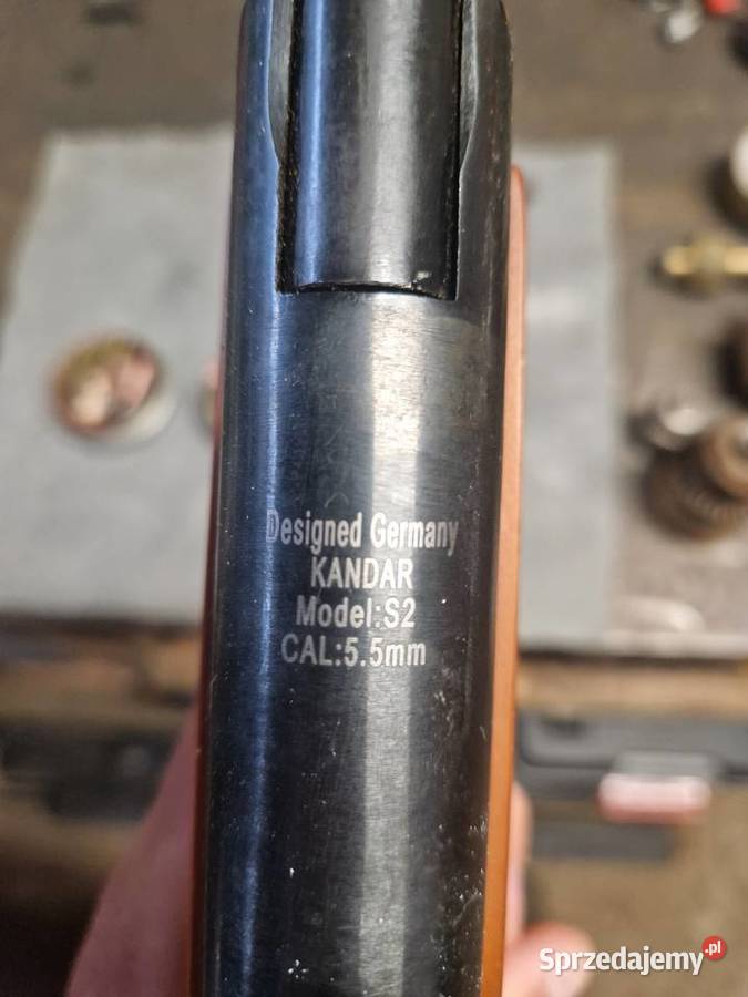 Wiatrówka sprezynowa kandar s2 plus śrut mazowieckie Blochy