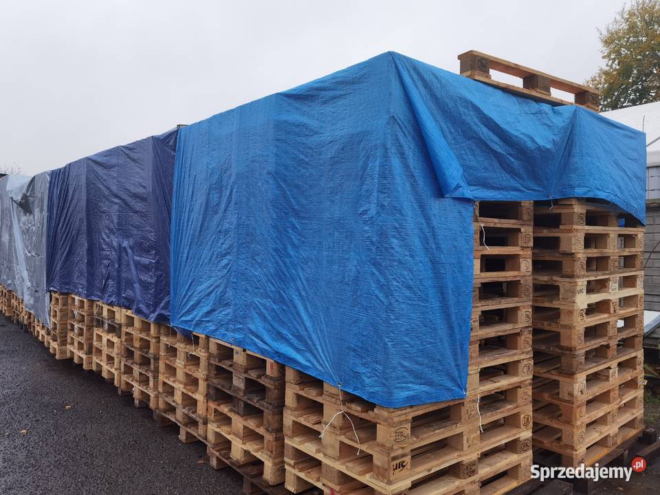 Plandeka ochronna 4x8m niebieska AJJ Materiały budowlane Warszawa