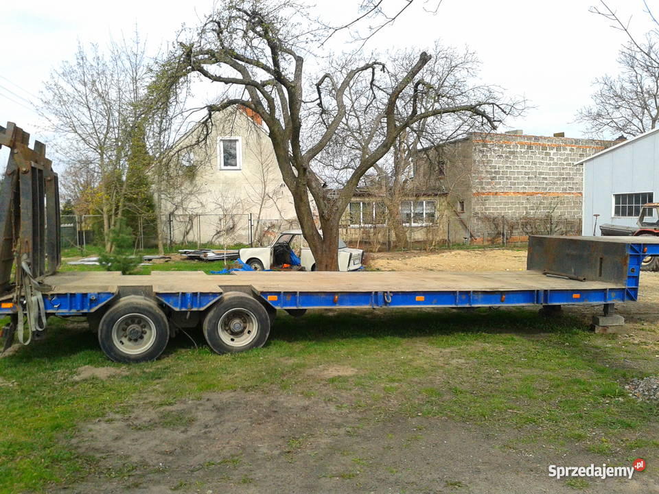 Naczepa niskopodwoziowa Pleszew sprzedam