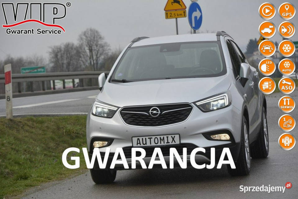 Opel Mokka X 16 Benzyna Full LED nawi kamera hak Opel Sędziszów Małopolski