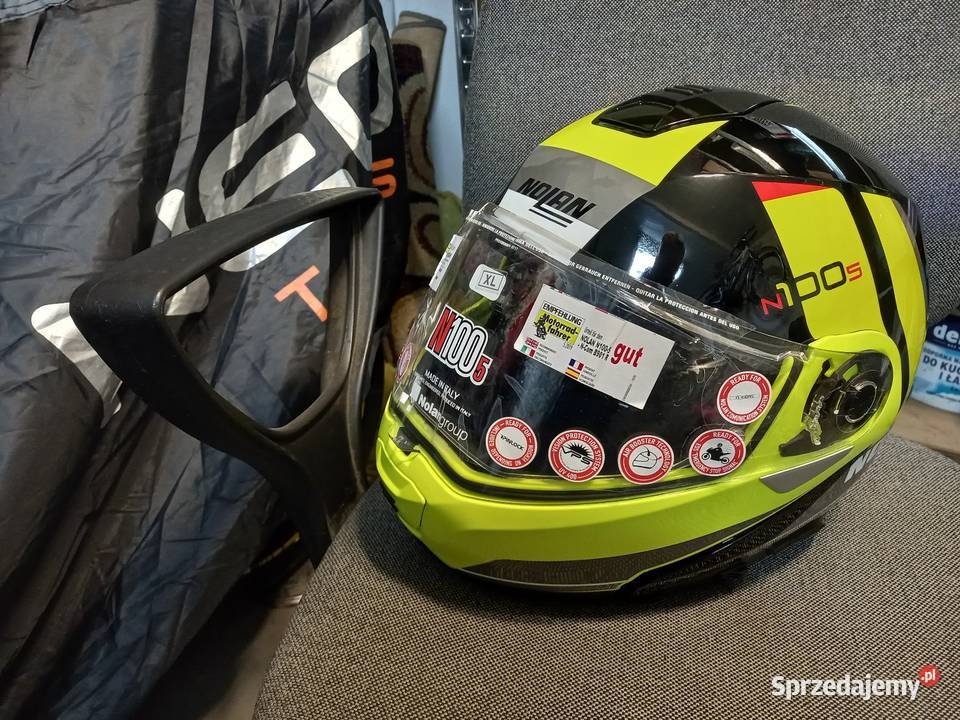 Sprzedam kask szczękowy nolan xl Kaski Węgorzewo