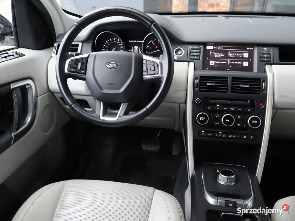 Land Rover Discovery Sport Si4 skórzana tapicerka Piaseczno