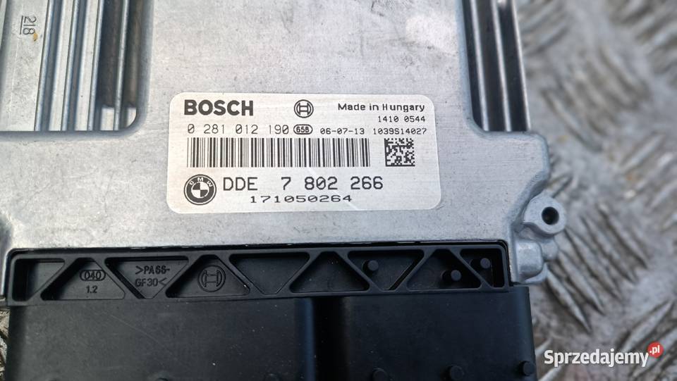 BMW E60 M57N 525d Komputer Sterownik silnika DDE Radłów
