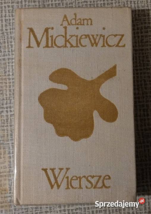 Adam Mickiewicz WIERSZE wysyłka mazowieckie Warszawa