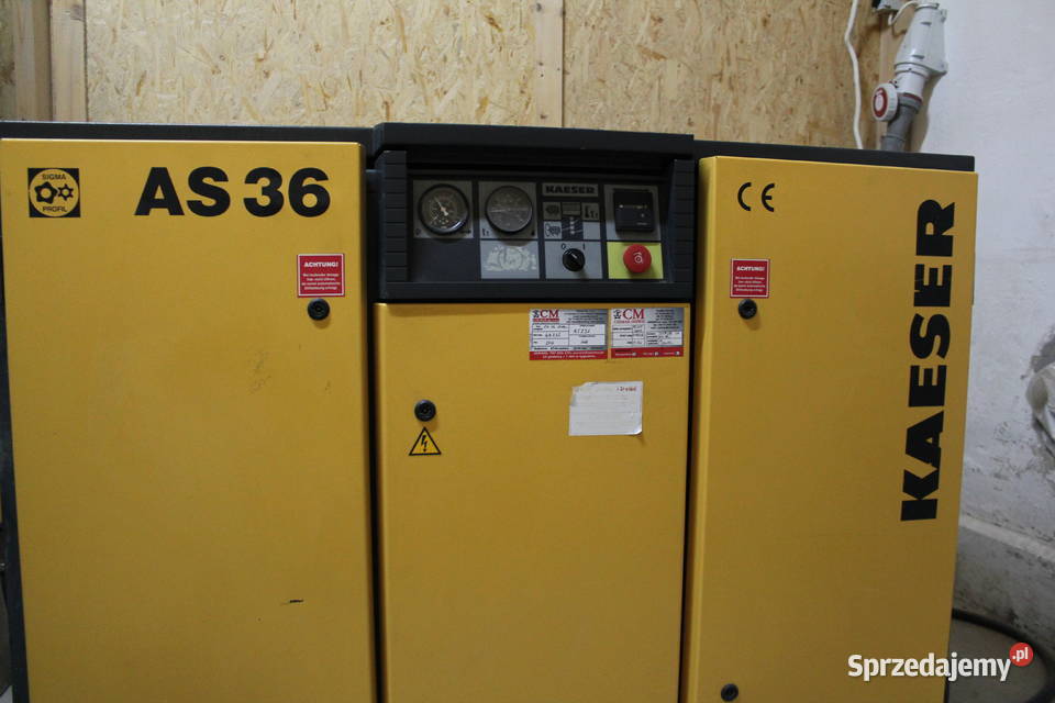 SPRĘŻARKA ŚRUBOWA KAESER AS 36 Jelenia Góra sprzedam