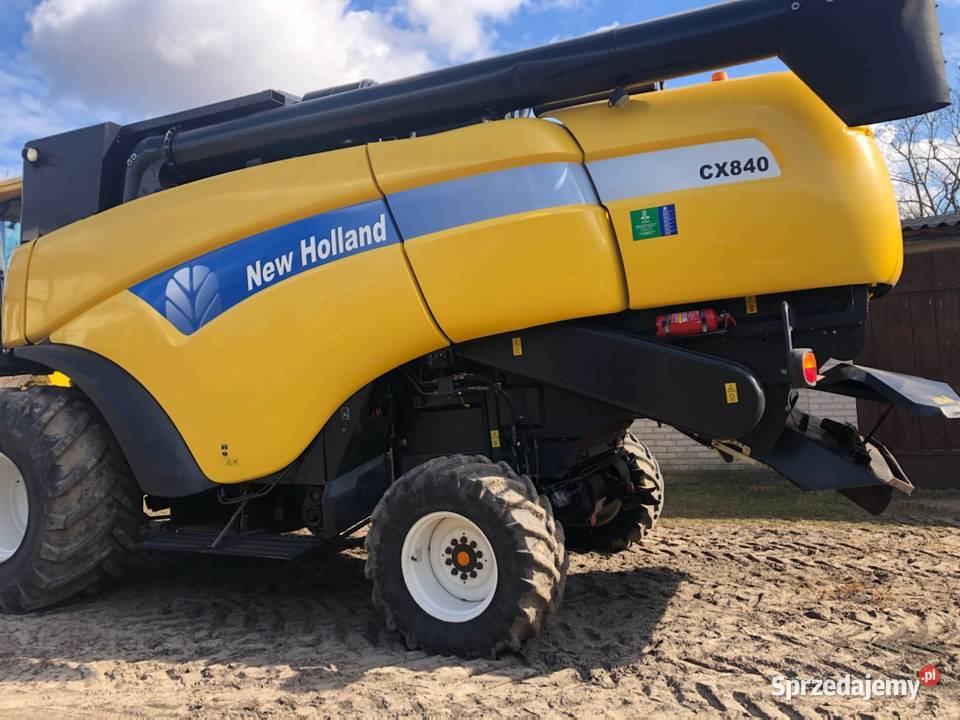 Holland cx 840 Sieczkarnia-rozdrabniacz Kombajny Maszyny rolnicze Korczew