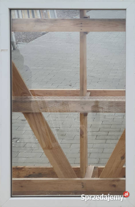 OKNA KacprzaK Witryna 78X124 FIX Używany PCV Siedlce