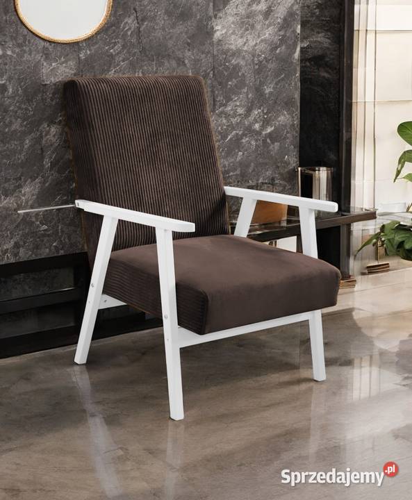 Fotel Tapicerowany Lisek PRL Dostawa 0 Tarchały Małe