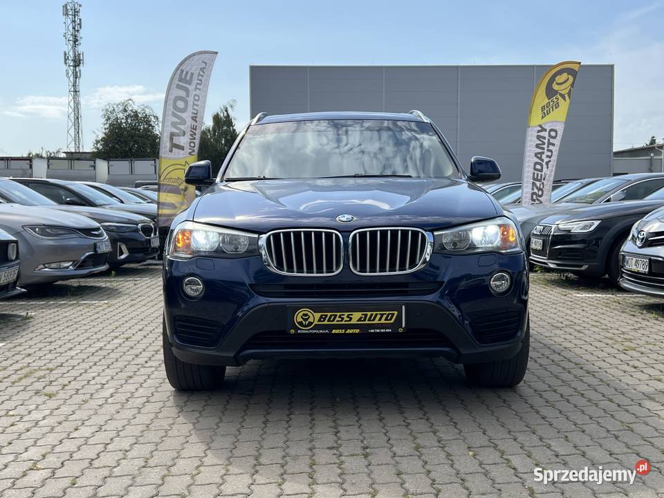 BMW X3 2017 granatowy Warszawa