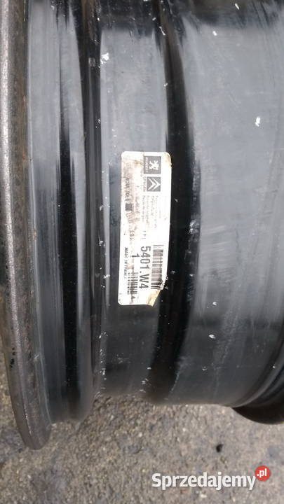 Felgi stalowe citroen peugeot 4x108 16 Średnica 16" Samochodowe Żary sprzedam