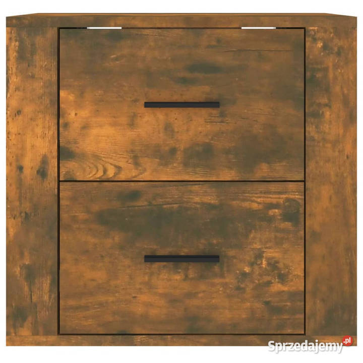 Wisząca szafka nocna przydymiony dąb 50x36x47 mazowieckie Warszawa