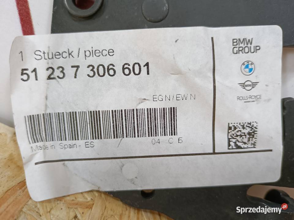 BMW i3 I01 i3 I01 LCI UCHWYT RYGIEL ZACZEP wielkopolskie