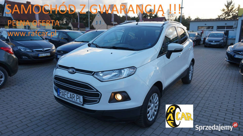 Ford EcoSport super stan Gwarancja II 2013 VAT marża