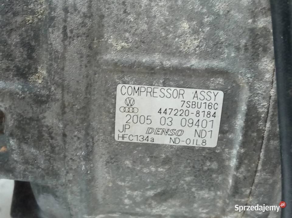 SPRĘŻARKA KLIMATYZACJI 4472208184 19 TDI Skoda świętokrzyskie sprzedam
