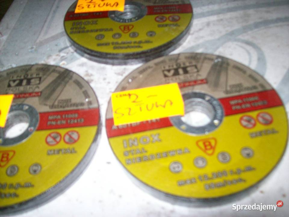 INTERVIS TARCZA do CIECIA METALU stali 125x12 Głogowa