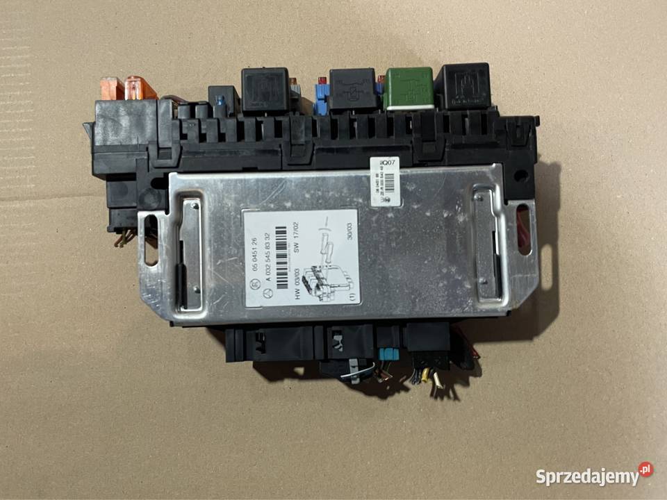 Moduł sterownik sam bsi A0325458332 mercedes s Rok produkcji 2005 Szczecin