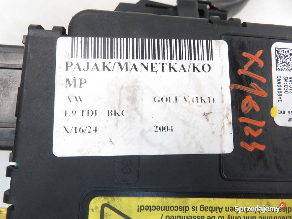 PRZEŁĄCZNIK ZESPOLONY VW GOLF V 1K0953503E