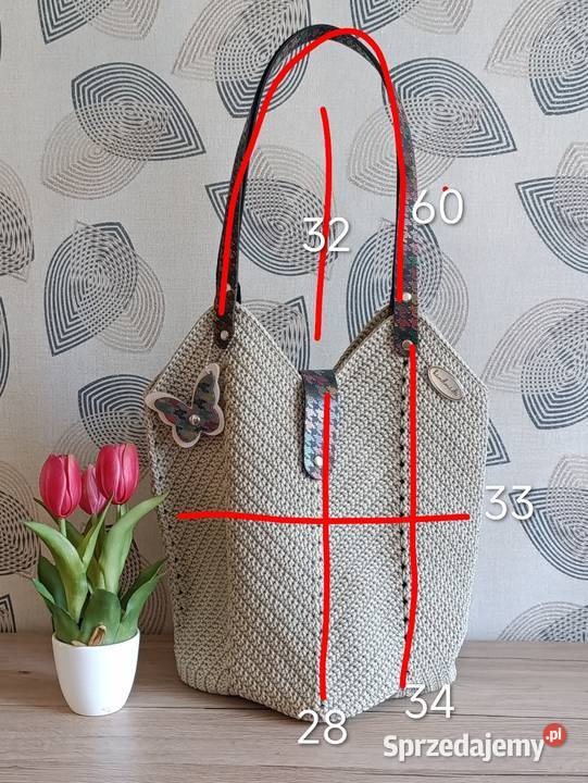 Torebka Tulipan na ramię