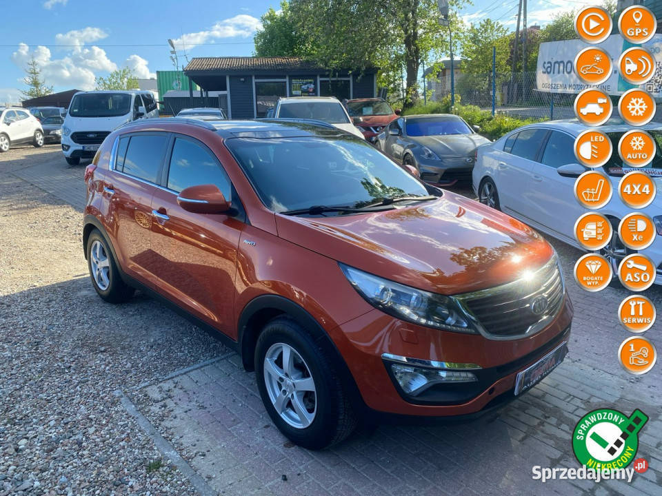 Kia Sportage 20crdi 4x4 wersja limited ledy bi