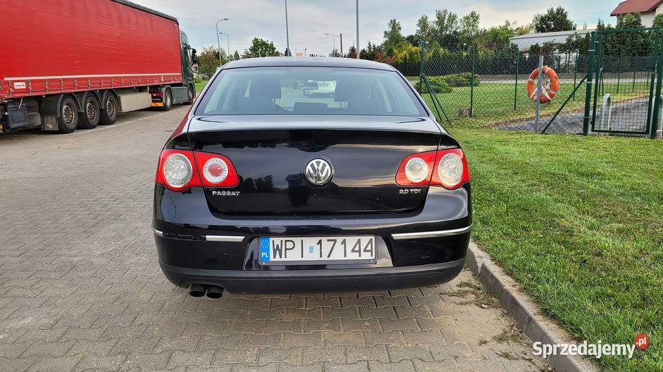Volkswagen Passat B6 20 TDI czarny Warszawa