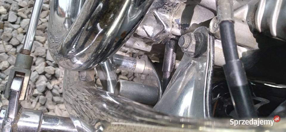 Przeniesienie setów podnóżków Honda Shadow VT małopolskie Jawiszowice