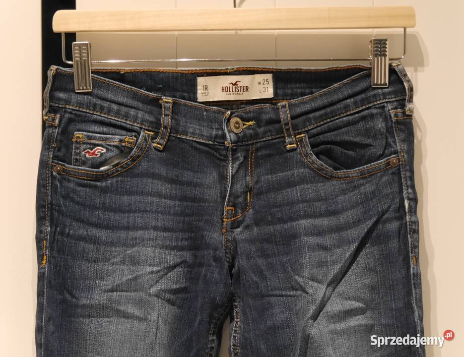 Hollister spodnie jeansowe 36 S Spodnie dolnośląskie Wrocław sprzedam