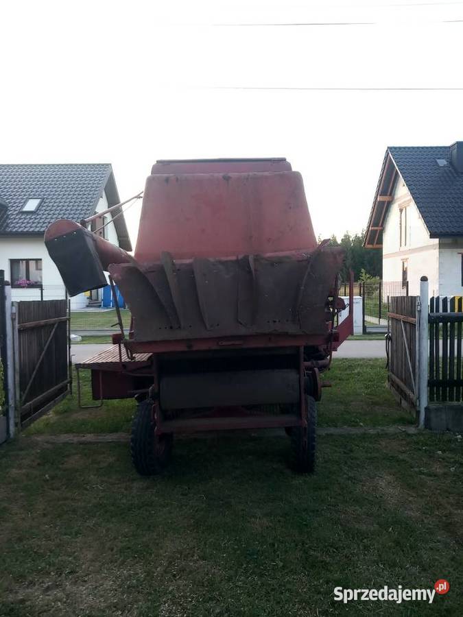Kombajn zbożowy Deutz Fahr M88S sieczkarnia małopolskie Wielkie Drogi