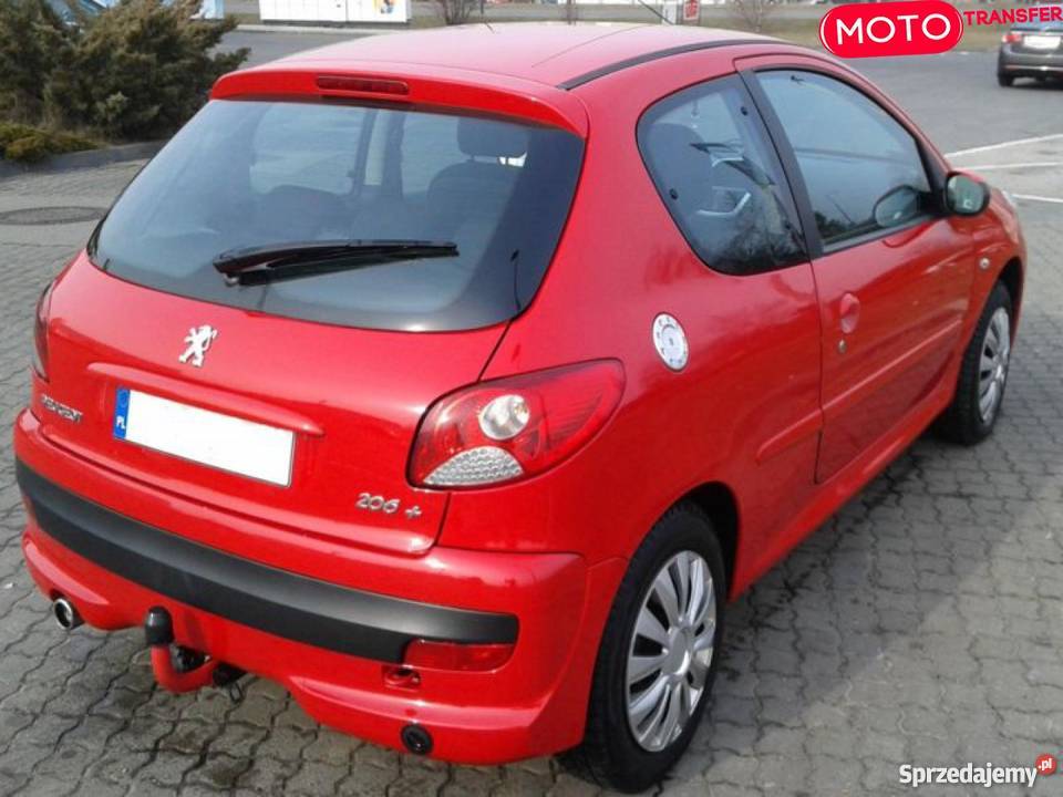 Peugeot 206 plus czerwony Warszawa sprzedam