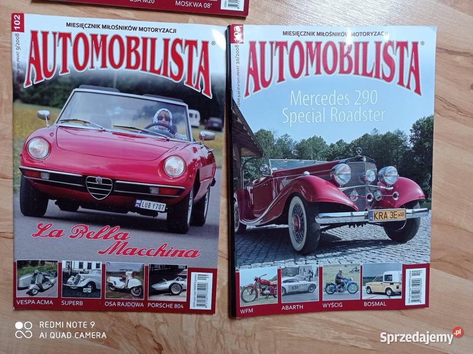 Sprzedam miesięcznik Automobilista bród 101 do Konin