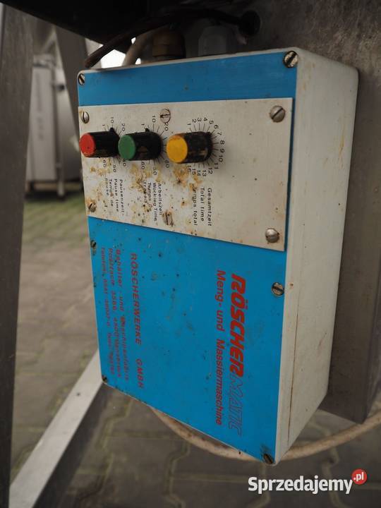 Przechylna masownica próżniowa Krotoszyn