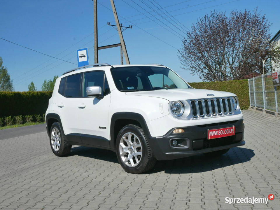 Jeep Renegade 14 MAir 140 Eu6 Limited Navi ASR (kontrola trakcji) Goczałkowice-Zdrój