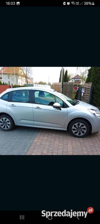 Citroen C3 II benzyna 12 2015 mazowieckie Grójec