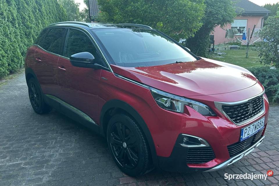 Peugeot 3008 GT crossower 15hdi 2019 absolutny Poznań