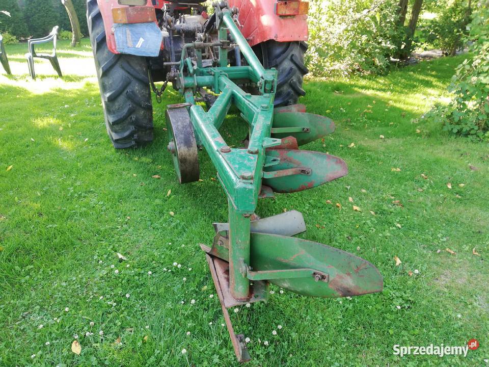 Pług 3 skibowy Unia Grudziądz nieuszkodzony Pługi Charsznica