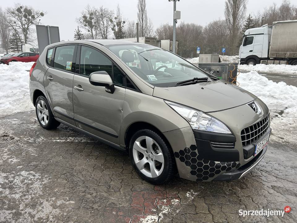 Peugeot 3008 16HDi 2009r Oszczędny dużym nieuszkodzony Gdańsk