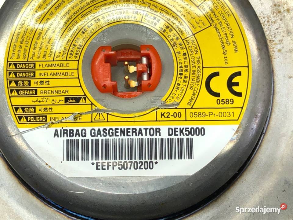 KOKPIT PODUSZKI PASY KOMPLET CITROEN C1 II sprzedam