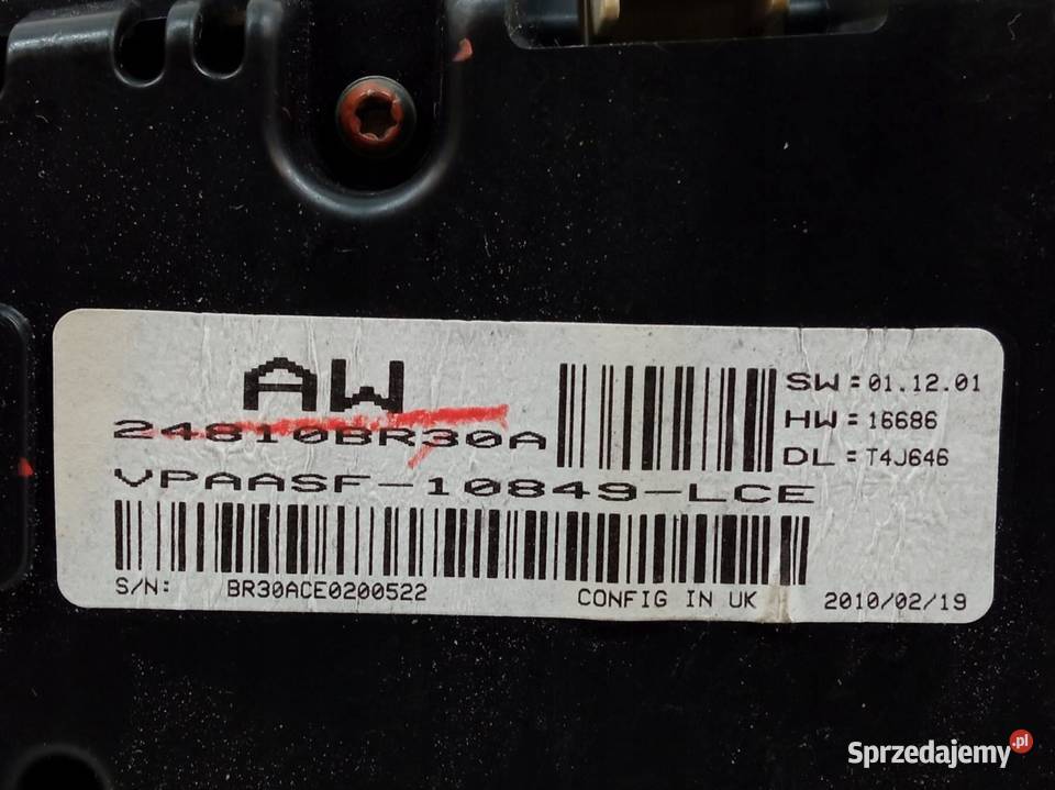LICZNIK 24810BR30A 15 DCI Nissan Qashqai I sprzedam