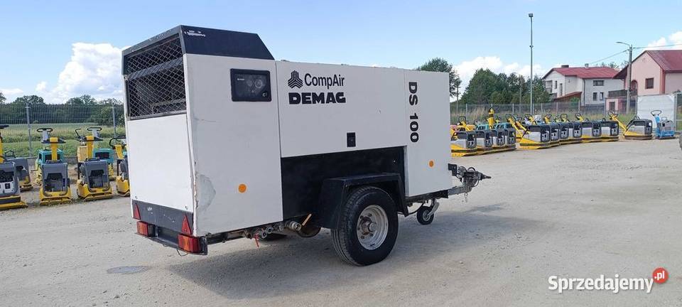 Kompresor śrubowy DEMAG DS 100 10 m3 Compair DS Sułów