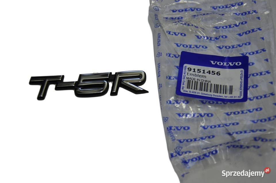 VOLVO 850 emblemat T5R na tylna klape oryginal dolnośląskie Bielany Wrocławskie