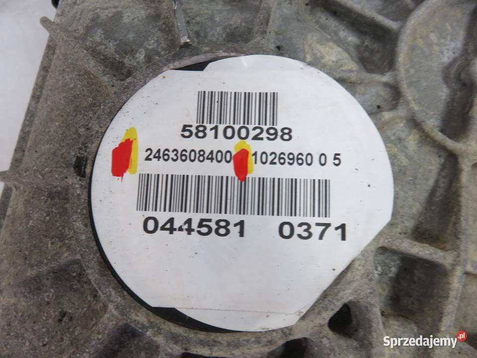 SKRZYNIA BIEGÓW MERCEDES CLA 711632 2463608400