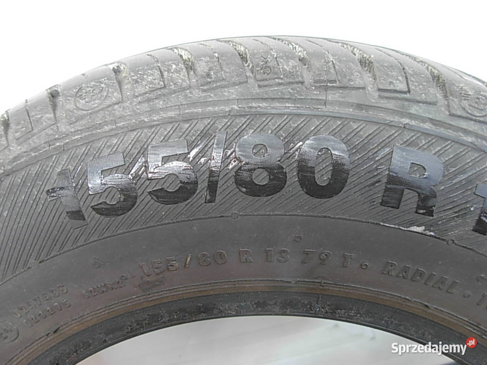 4 opony używane 15580R13 Barum letnie pomorskie Gdynia