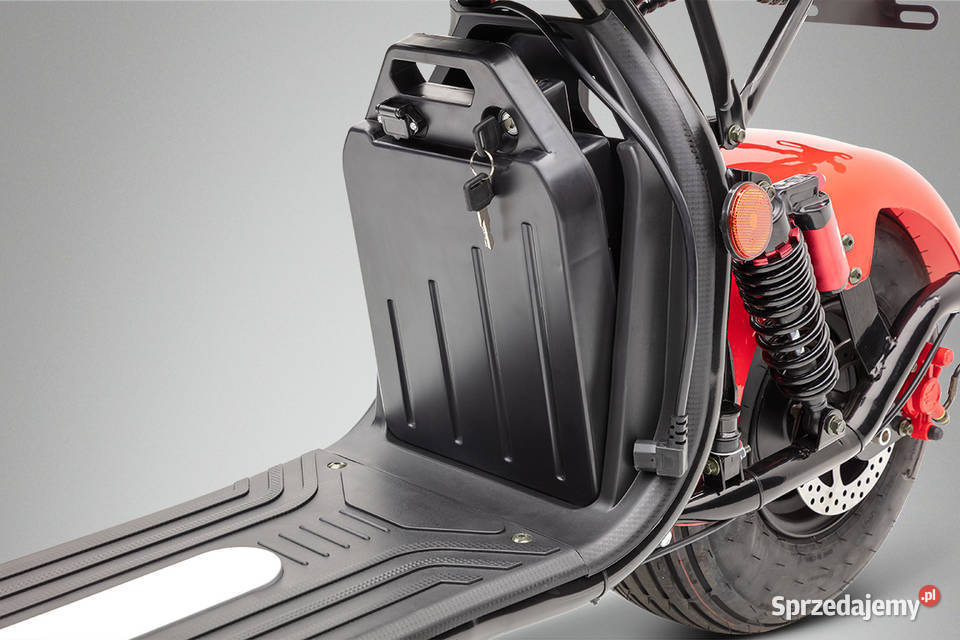 HULAJNOGA SKUTER ELEKTRYCZNY 1500W Lit czerwono Łańcut