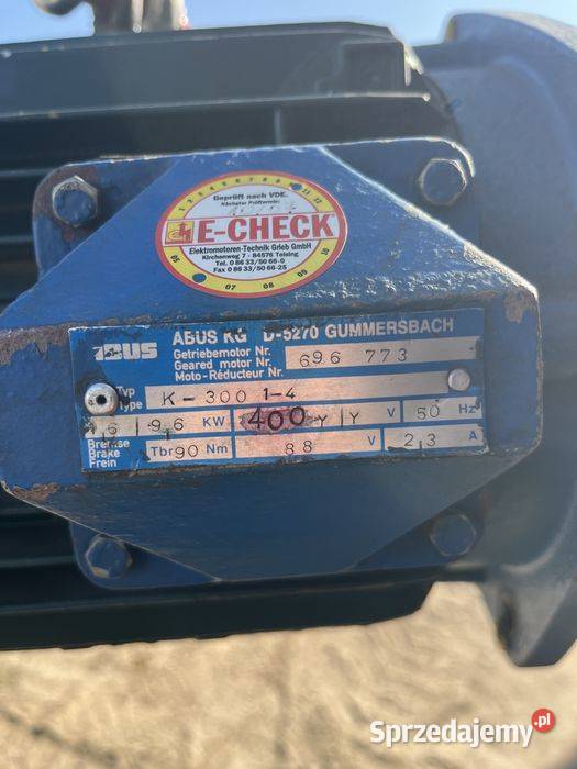 Silnik z przekładnią ABUS 96 KW K300 14 z Pozostałe Tuliszków sprzedam