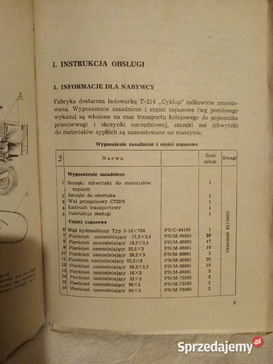 Sprzedam ładowacz cyklop Winowno