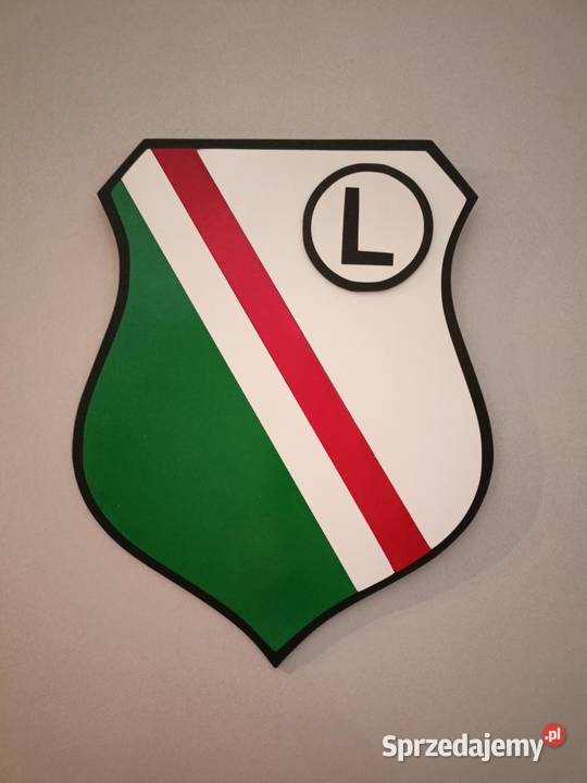 Herb na ścianie Legia Warszawa Starogard Gdański