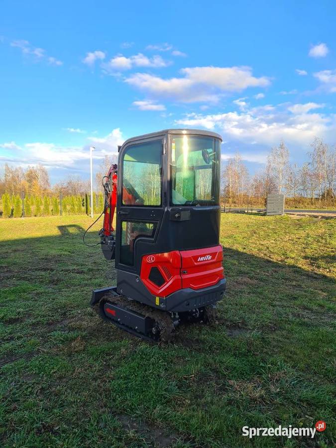 Mini koparka LEITE 1012S z Kabiną Nowa dostępna Kabina Zajączki Drugie