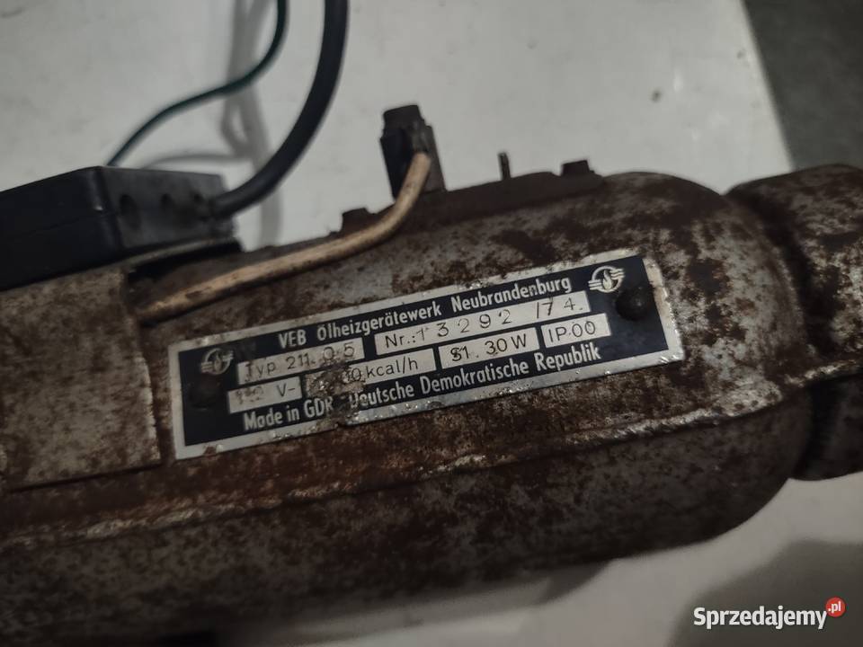 TRABANT WARTBURG WEBASTO ZABYTEK UNIKAT Ogrzewanie postojowe lubelskie Świdnik