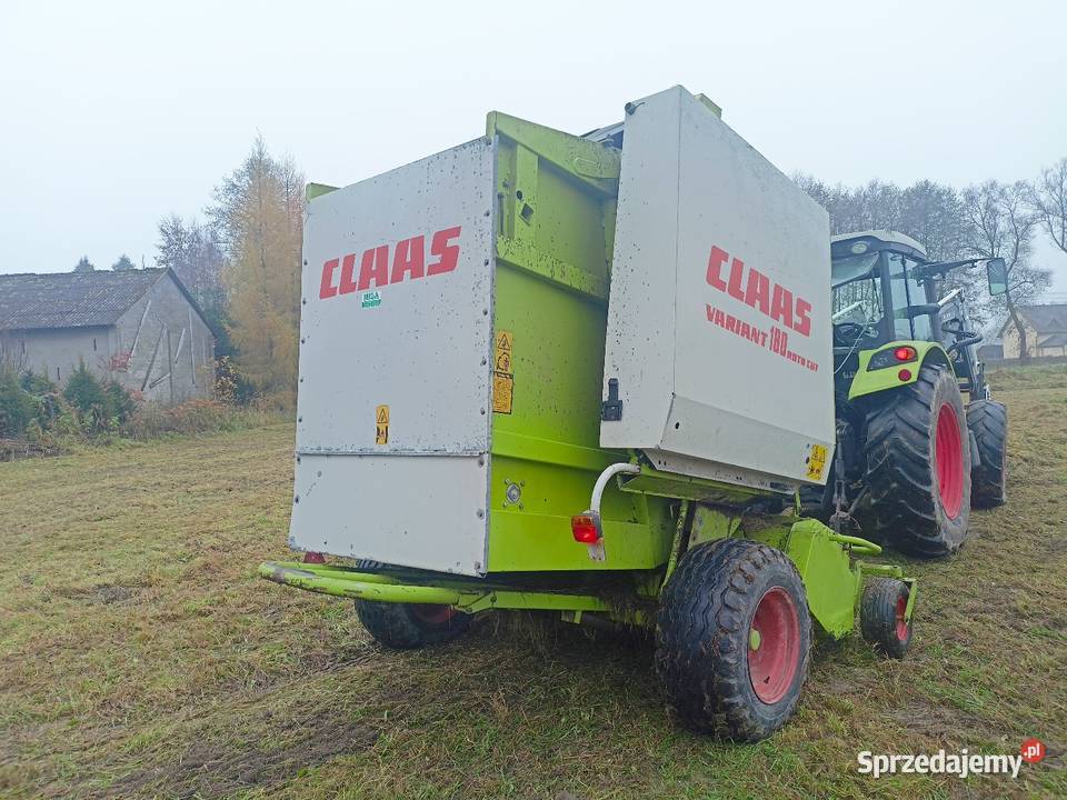 Prasa pasowa Claas variant 180 RC rotor noże śląskie Pilica