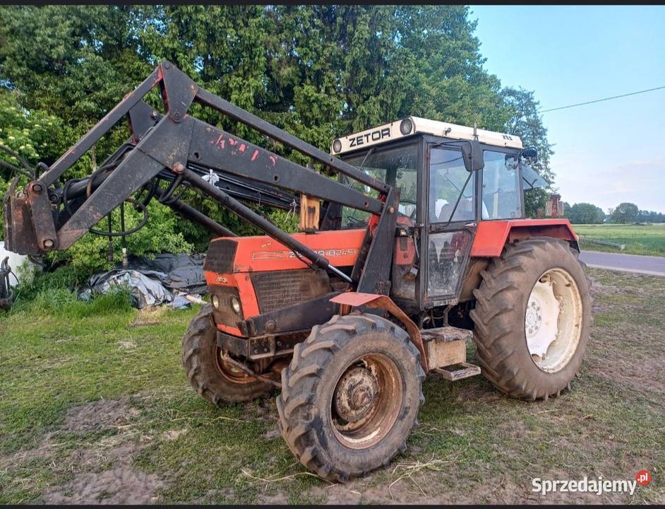 Zetor 8245 zts z turem Zaczep dolny Dalików