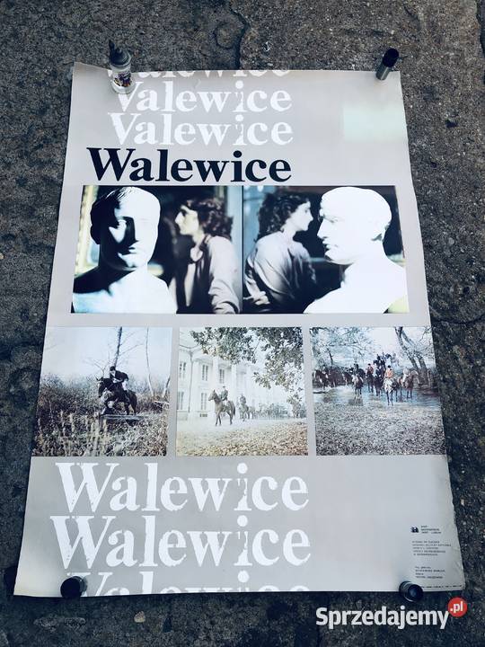 Plakat Walewice wydane na zlecenie urzędu w Antykwariat Łowicz